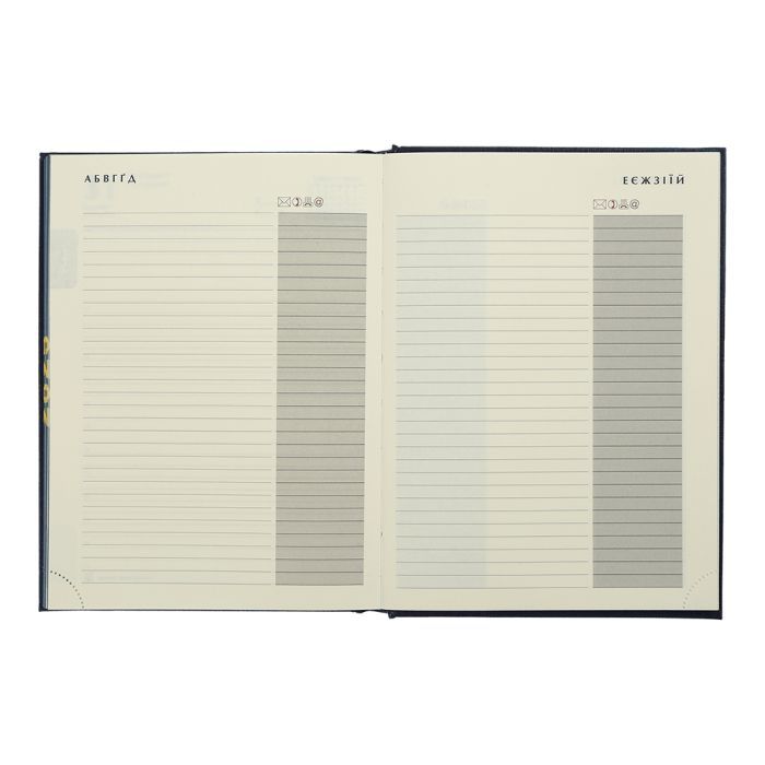 Еженедельник Buromax датированный 2025 IDEAL, А5 синий (BM.2175-02) изображение 2