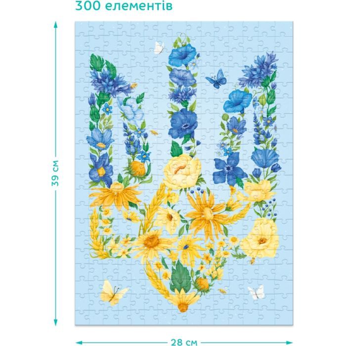 Пазл DoDo Квітучий тризуб (300588) зображення 4