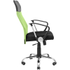 Офісне крісло Richman Ультра Ю Хром M-1 (Tilt) Сітка чорна + зелена (ADD0003103) зображення 3