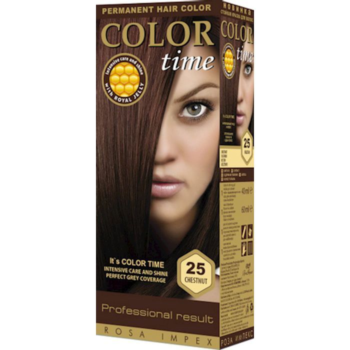Краска для волос Color Time 25 - Каштан (3800010502528)