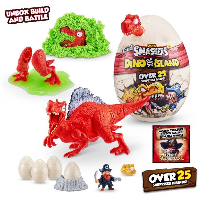 Игровой набор Smashers Dino Island с аксессуарами-B (Смешерс Дино Айленд) (7487B)
