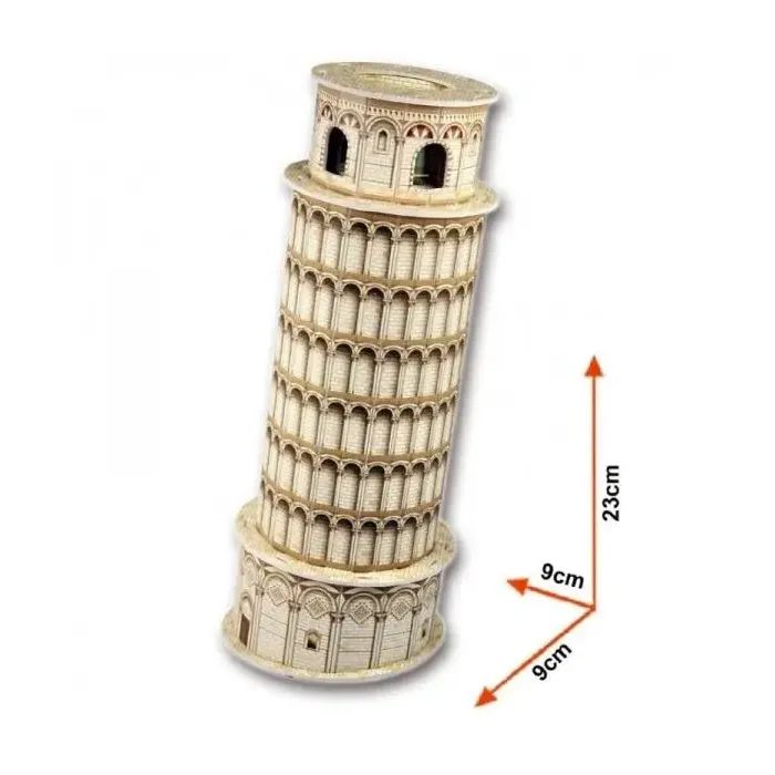 Пазл Cubic Fun 3D Пизанская башня мини (S3008h) изображение 2