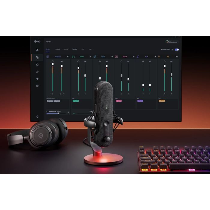 Мікрофон SteelSeries Alias (61601) зображення 4