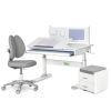 Парта з кріслом ErgoKids (L) Grey + тумба (TH-325 + Y-412 Lite + BD C3 _GREY)