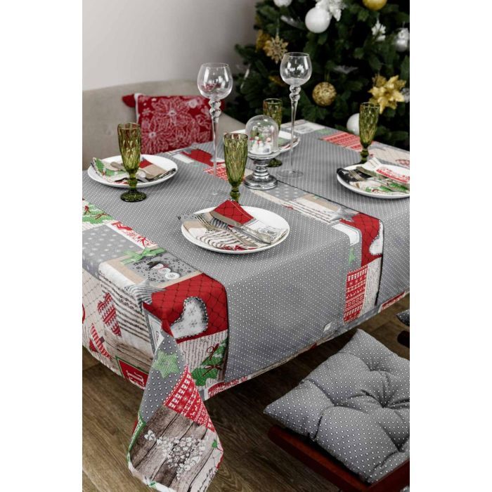 Скатерть Прованс Merry Christmas 220x132 см (4823093451438) изображение 7