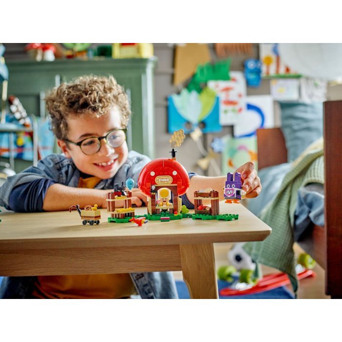 Конструктор LEGO Super Mario Nabbit в лавке Toad. Дополнительный набор 230 деталей (71429) изображение 8