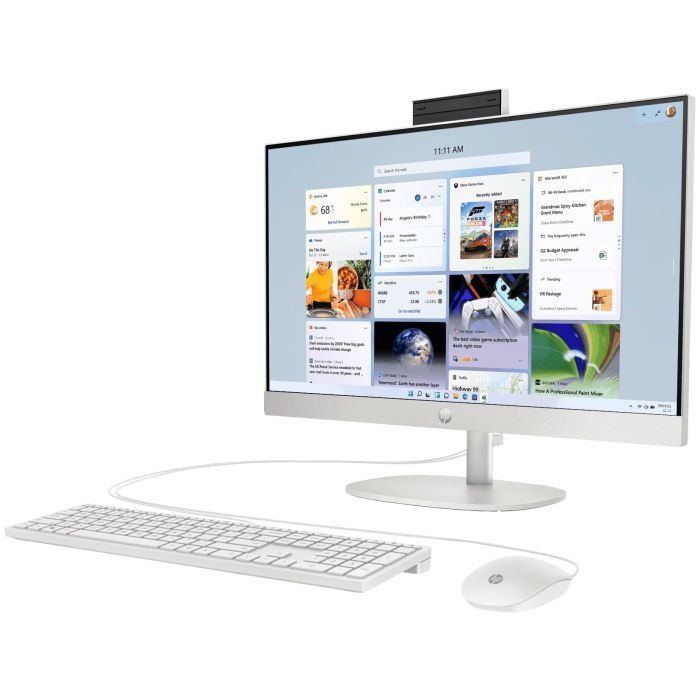 Компьютер HP 24-cr0001ua AiO / Ryzen7 7730U, 16, 512, WiFi, Cam, KM (95Z23EA) изображение 3