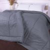 Ковдра MirSon зимова Шовкова Супер Тепла №9003 Eco Light Gray 110x140 см (2200005992982) зображення 2