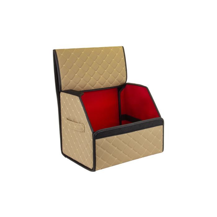 Сумка-органайзер EVAtech ECO S 30x30x35 см бежева з бежевою ниткою (EHECESIIBR) зображення 3