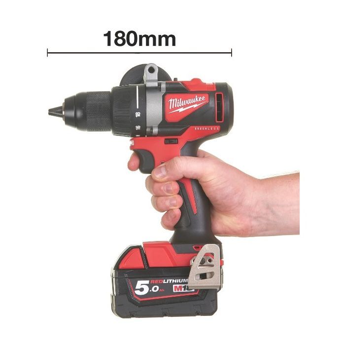 Шуруповерт Milwaukee M18 BLDD2-0X, 82Нм, HD кейс (без АКБ и ЗУ) (4933464514) изображение 3