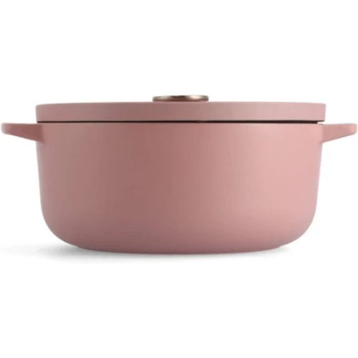 Каструля KitchenAid чавунна з кришкою 5,2 л Суха троянда (CC007431-001) зображення 2