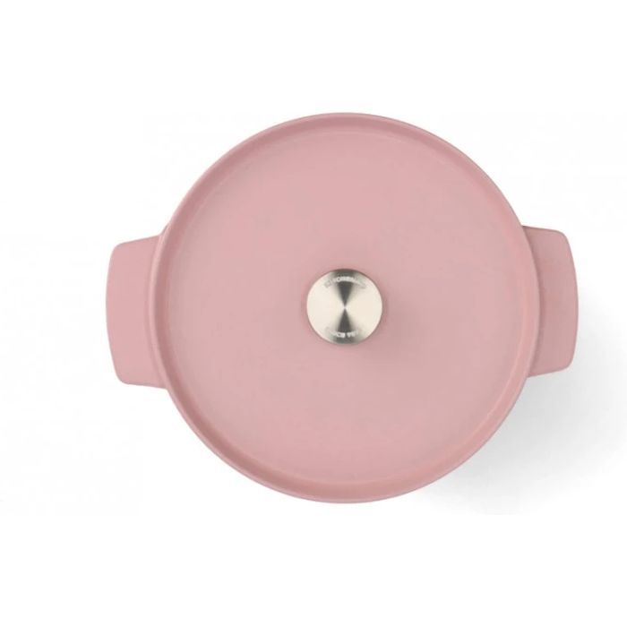Каструля KitchenAid чавунна з кришкою 5,2 л Суха троянда (CC007431-001) зображення 3