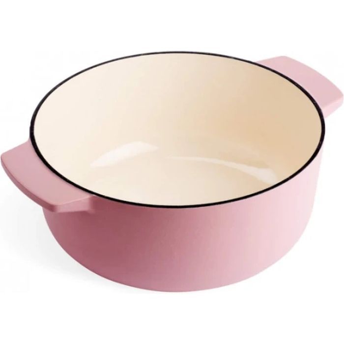 Каструля KitchenAid чавунна з кришкою 5,2 л Суха троянда (CC007431-001) зображення 4