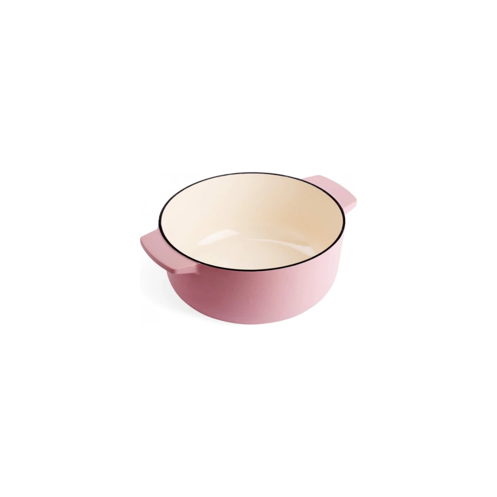 Кастрюля KitchenAid чавунна з кришкою 5,2 л Мигдалевий крем (CC006059-001) изображение 4