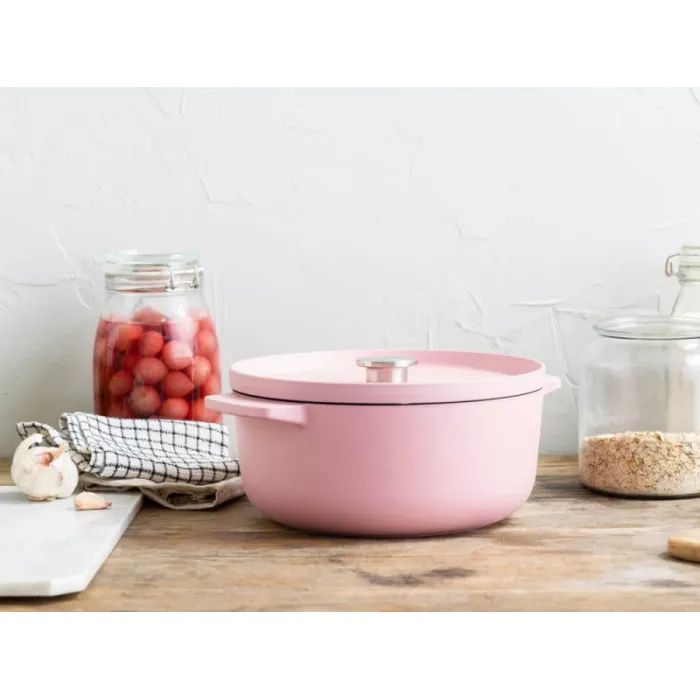 Каструля KitchenAid чавунна з кришкою 5,2 л Суха троянда (CC007431-001) зображення 5