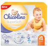 Підгузки Chicolino Super Soft Розмір 4 (7-14кг) 36 шт (4823098414445)