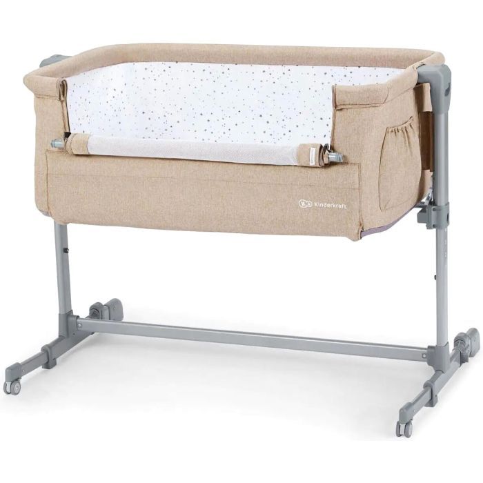 Кроватка Kinderkraft Приставная кроватка-люлька Neste Up 2 Light Grey (5902533924523) изображение 2