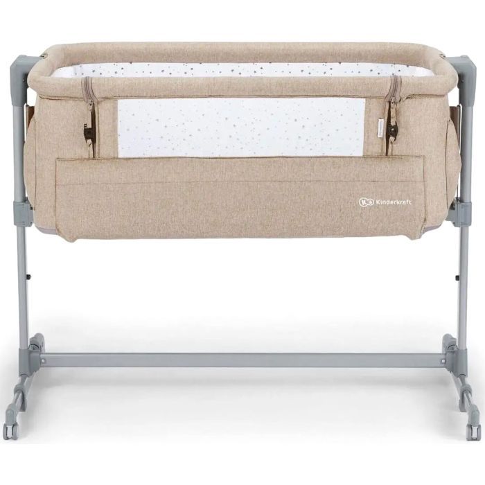 Кроватка Kinderkraft Приставная кроватка-люлька Neste Up 2 Light Grey (5902533924523) изображение 3