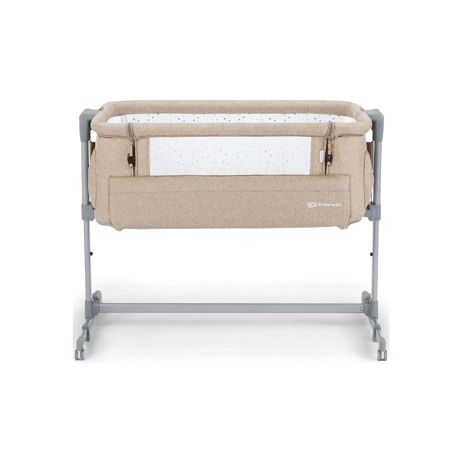 Кроватка Kinderkraft Приставная кроватка-люлька Neste Up 2 Light Grey (5902533924523) изображение 3