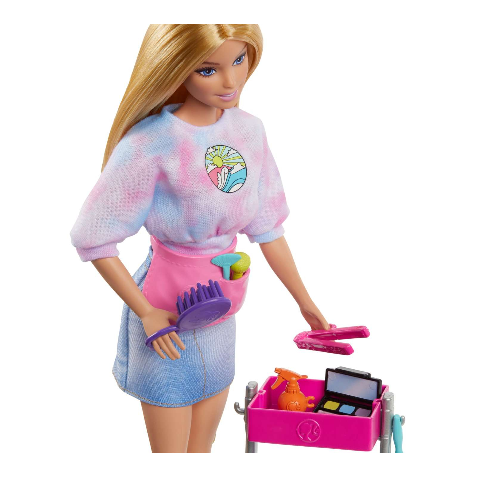 Кукла Barbie Малибу Стилистка (HNK95) изображение 3
