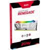 Модуль памяти для компьютера DDR5 32GB (2x16GB) 6800 MHz Renegade RGB White/Silver Kingston Fury (ex.HyperX) (KF568C36RWAK2-32) изображение 4