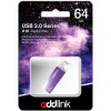 USB флеш накопичувач AddLink 64GB U10 Violet USB 2.0 (ad64GBU10V2) зображення 2