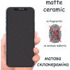 Стекло защитное Drobak Matte Ceramics Anty Spy Apple iPhone 15 (292925) изображение 7
