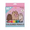 Олівці кольорові Yes 24 кольорів Pusheen Stormy and Pip (290741)