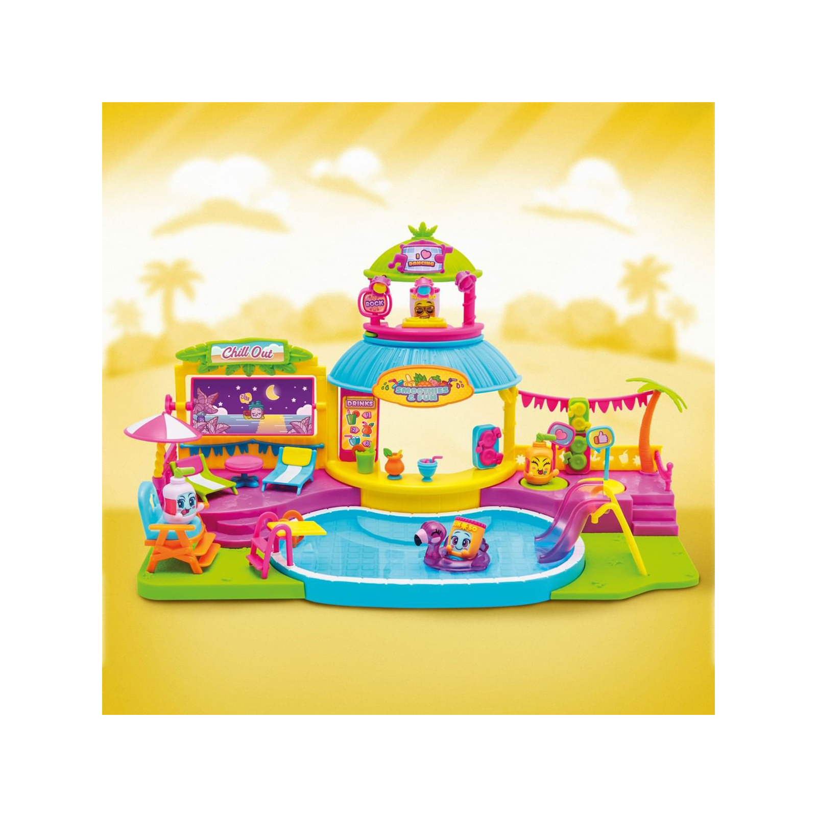Игровой набор Moji Pops Вечеринка возле бассейна (PMPSP112IN10) изображение 6