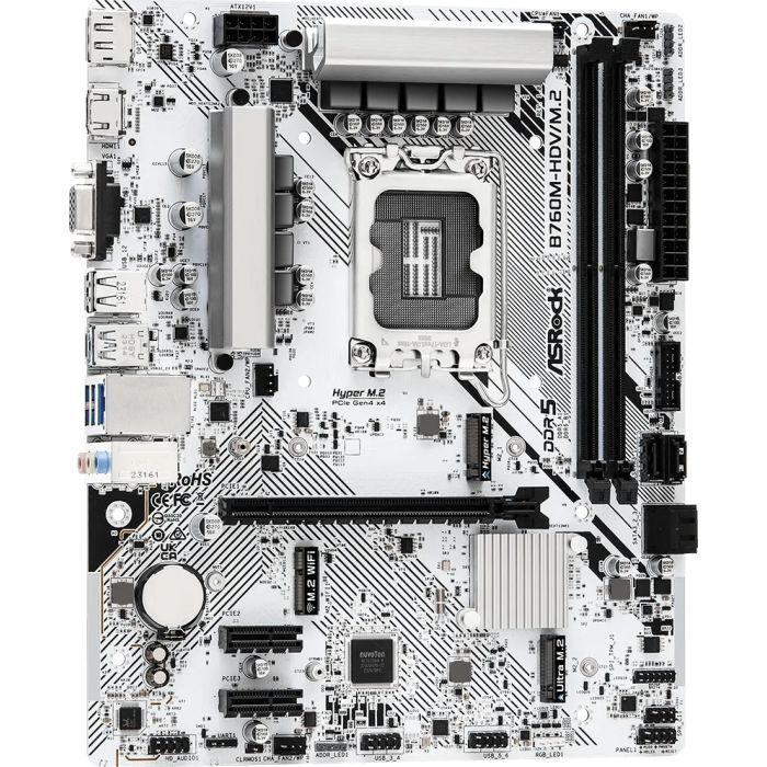 Материнская плата ASRock B760M-HDV/M.2 изображение 3
