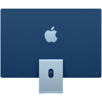 Комп'ютер Apple A2874 24" iMac Retina 4.5K / Apple M3 with 8-core GPU, 256SSD, Blue (MQRC3UA/A) зображення 2