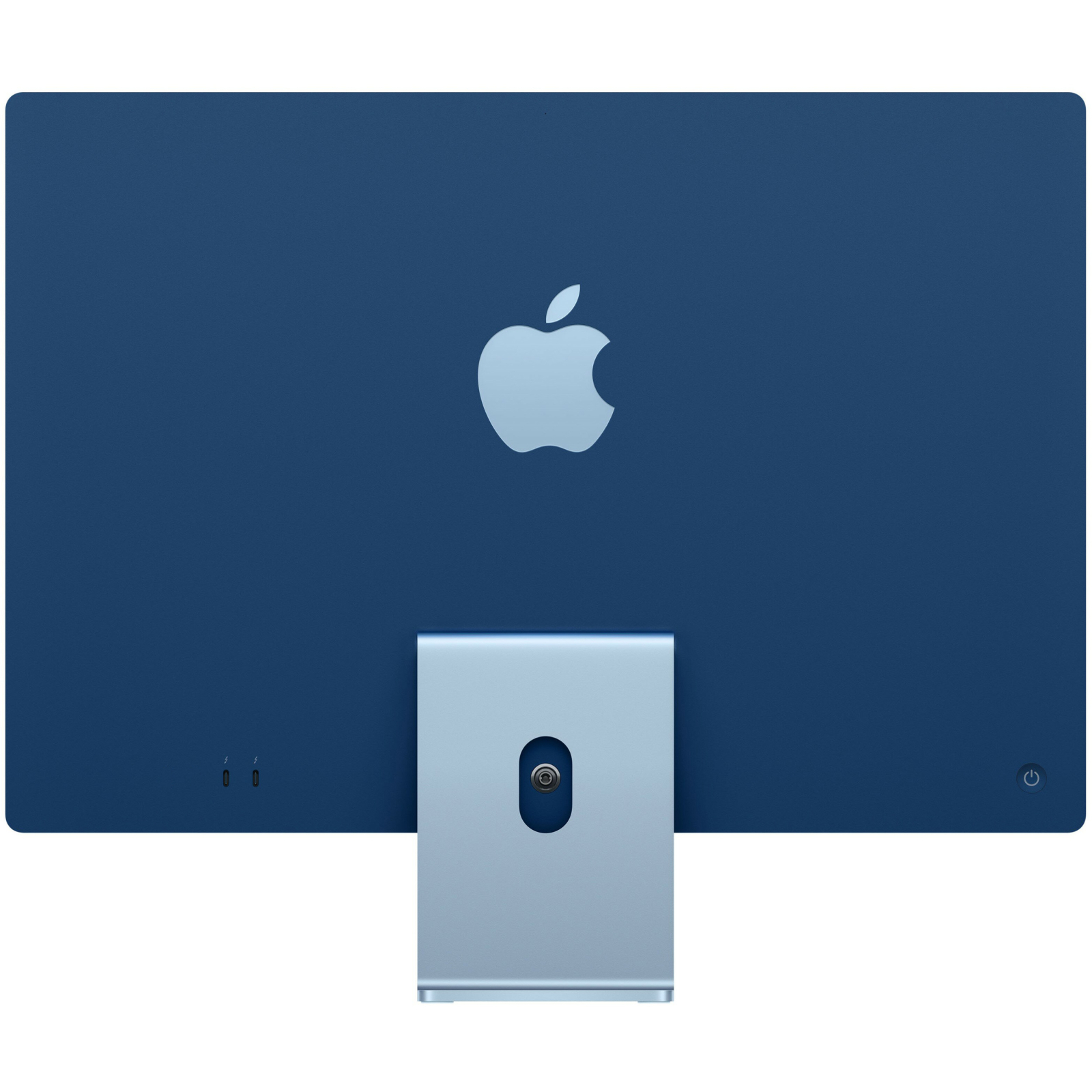 Компьютер Apple A2874 24" iMac Retina 4.5K / Apple M3 with 8-core GPU, 256SSD, Blue (MQRC3UA/A) изображение 2