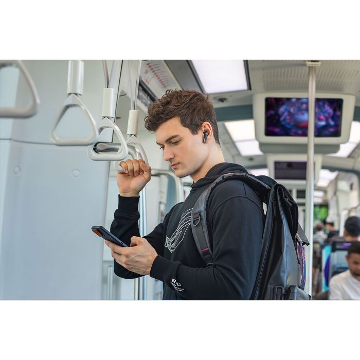 Наушники ASUS ROG Cetra True Wireless SpeedNova Black (90YH03Y0-BTUA00) изображение 3