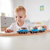 Железная дорога Hape Набор для железнодорожной игрушки Поезд Интерсити с вагонами (E3728) изображение 5
