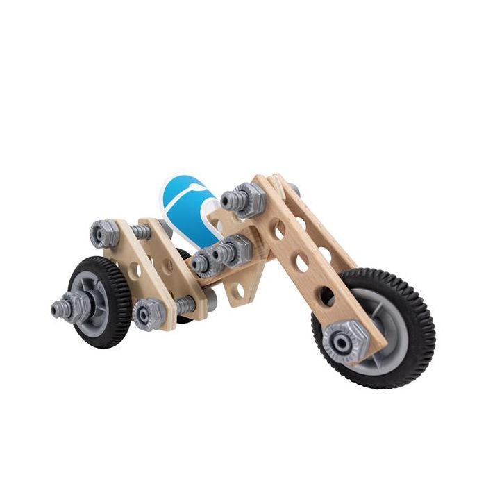 Конструктор Hape Мотоцикл 34 деталі (E3037) зображення 4