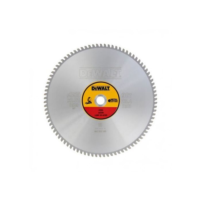 Диск пильний DeWALT METAL CUTTING, 355x25.4 мм, 90 z, TCG, 1.5 гр. (DT1927)