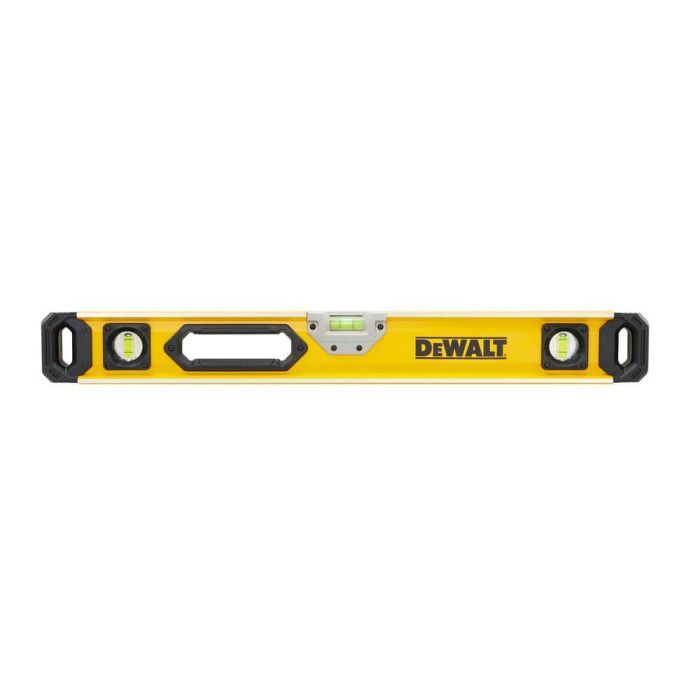 Уровень DeWALT BOX BEAM LEVELS, алюминиевый, 3 капсулы, 1200 мм (DWHT0-43248)