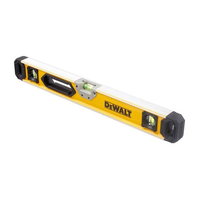 Уровень DeWALT BOX BEAM LEVELS, алюминиевый, 3 капсулы, 1200 мм (DWHT0-43248) изображение 2