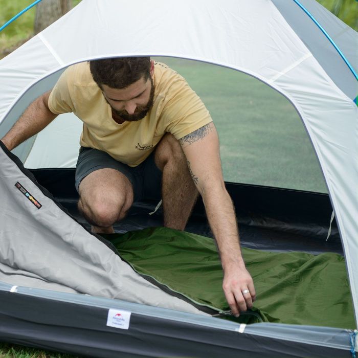 Спальный мешок Naturehike надлегкий LW180 NH21MSD04 правий (15°C) p-p X темно-зелений (6927595786956-R) изображение 3
