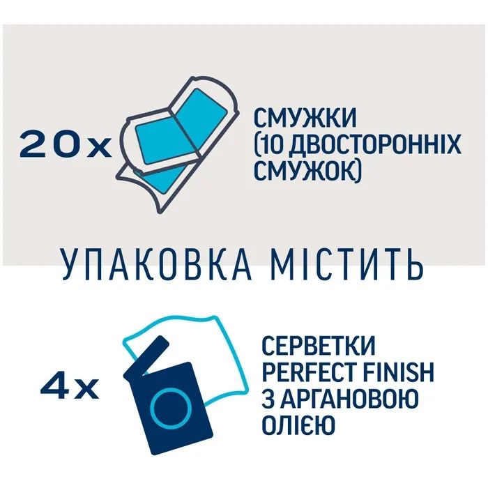 Восковые полоски Veet Professional для чувствительной кожи лица с Маслом миндаля 20 шт. (5900627074253) изображение 7