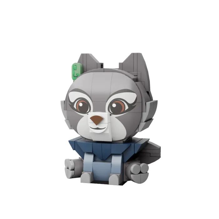 Конструктор Pantasy Kung Fu Panda Серия Сидящий малыш - Чжэнь (99127) изображение 2