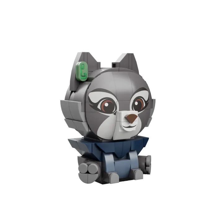 Конструктор Pantasy Kung Fu Panda Серия Сидящий малыш - Чжэнь (99127) изображение 4