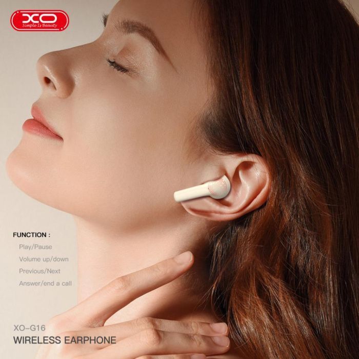 Навушники XO G16 ENC White (XO-G16WH) зображення 4