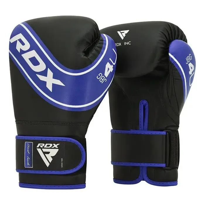 Боксерские перчатки RDX 4B Robo Kids White/Black 6 унцій (JBG-4B-6oz)