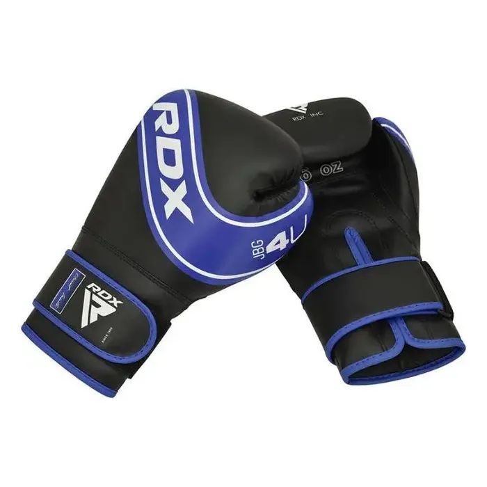 Боксерские перчатки RDX 4B Robo Kids White/Black 6 унцій (JBG-4B-6oz) изображение 2