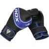 Боксерские перчатки RDX 4B Robo Kids Blue/Black 6 унцій (JBG-4U-6oz) изображение 2