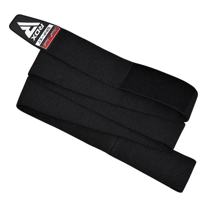 Бинт для спорта RDX на коліна K1 GYM Knee Wraps Full Black (WAH-K1FB) изображение 3