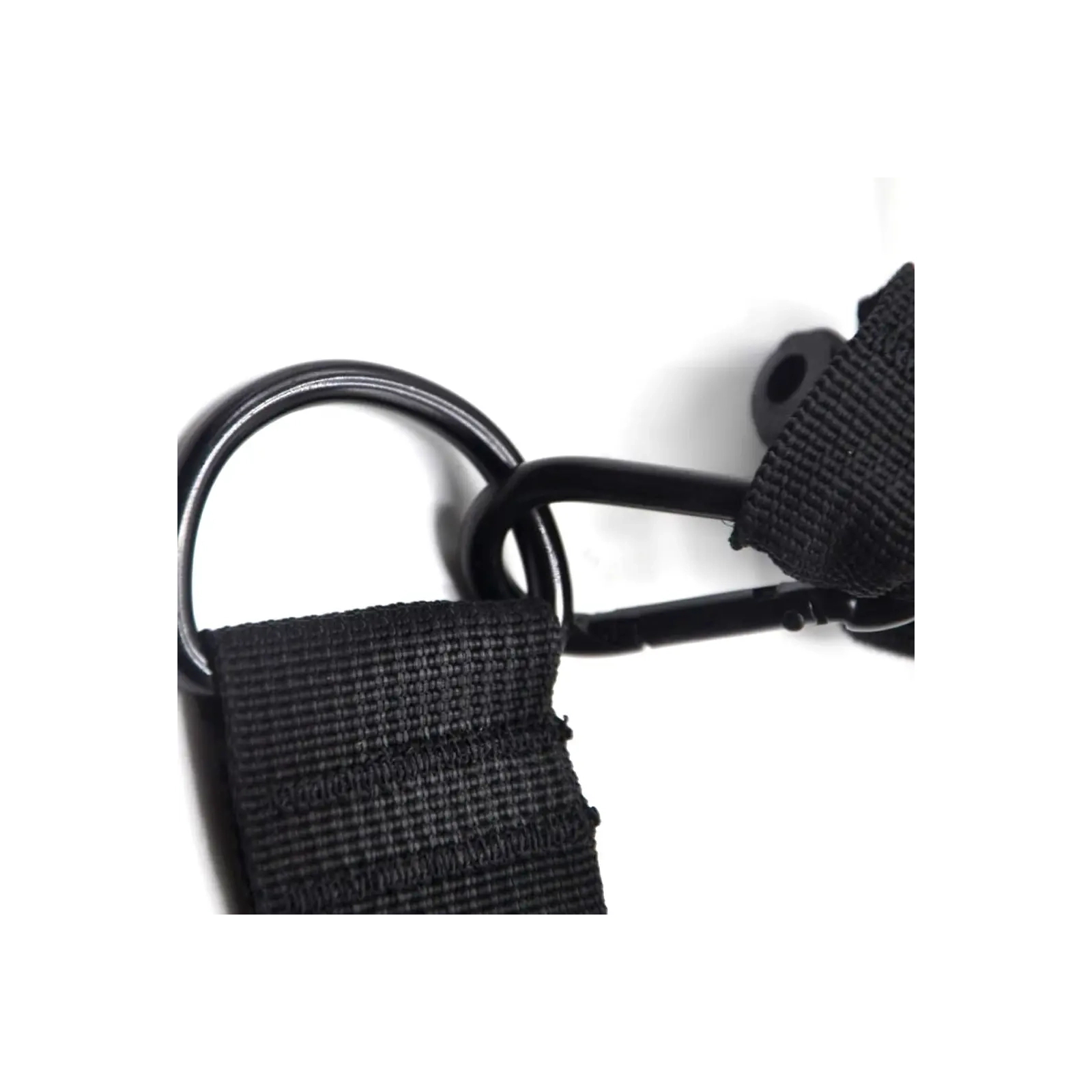 Манжета для тяги PowerPlay Ankle Strap Чорна (SALE_PP_4334_Black) изображение 5