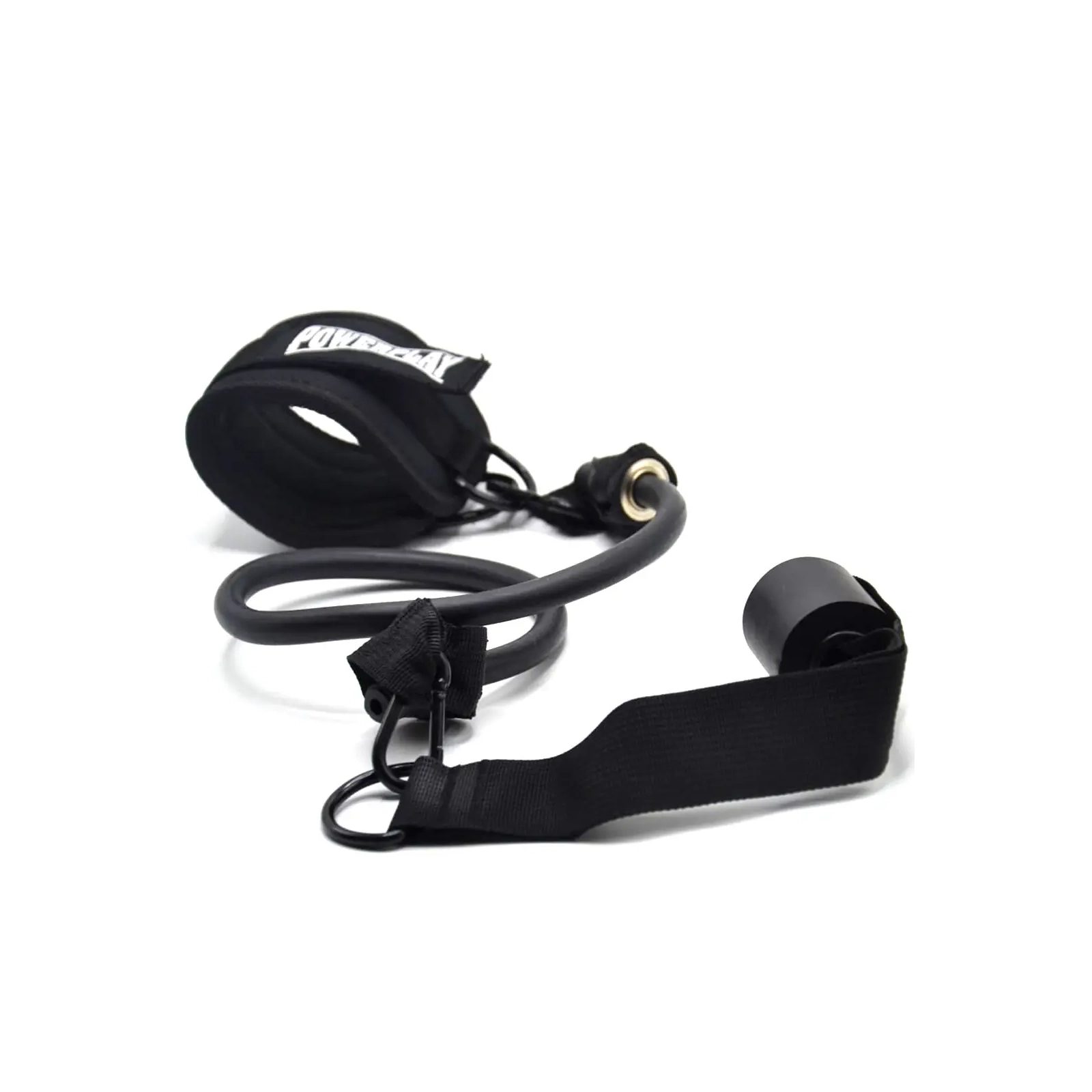 Манжета для тяги PowerPlay Ankle Strap Чорна (SALE_PP_4334_Black) изображение 6