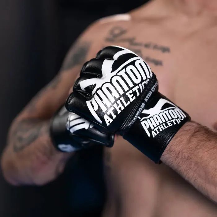 Рукавички для MMA Phantom Blackout Black S/M (PHMMAG1648-SM) зображення 4